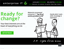 Tablet Screenshot of enterpriseit.co.nz